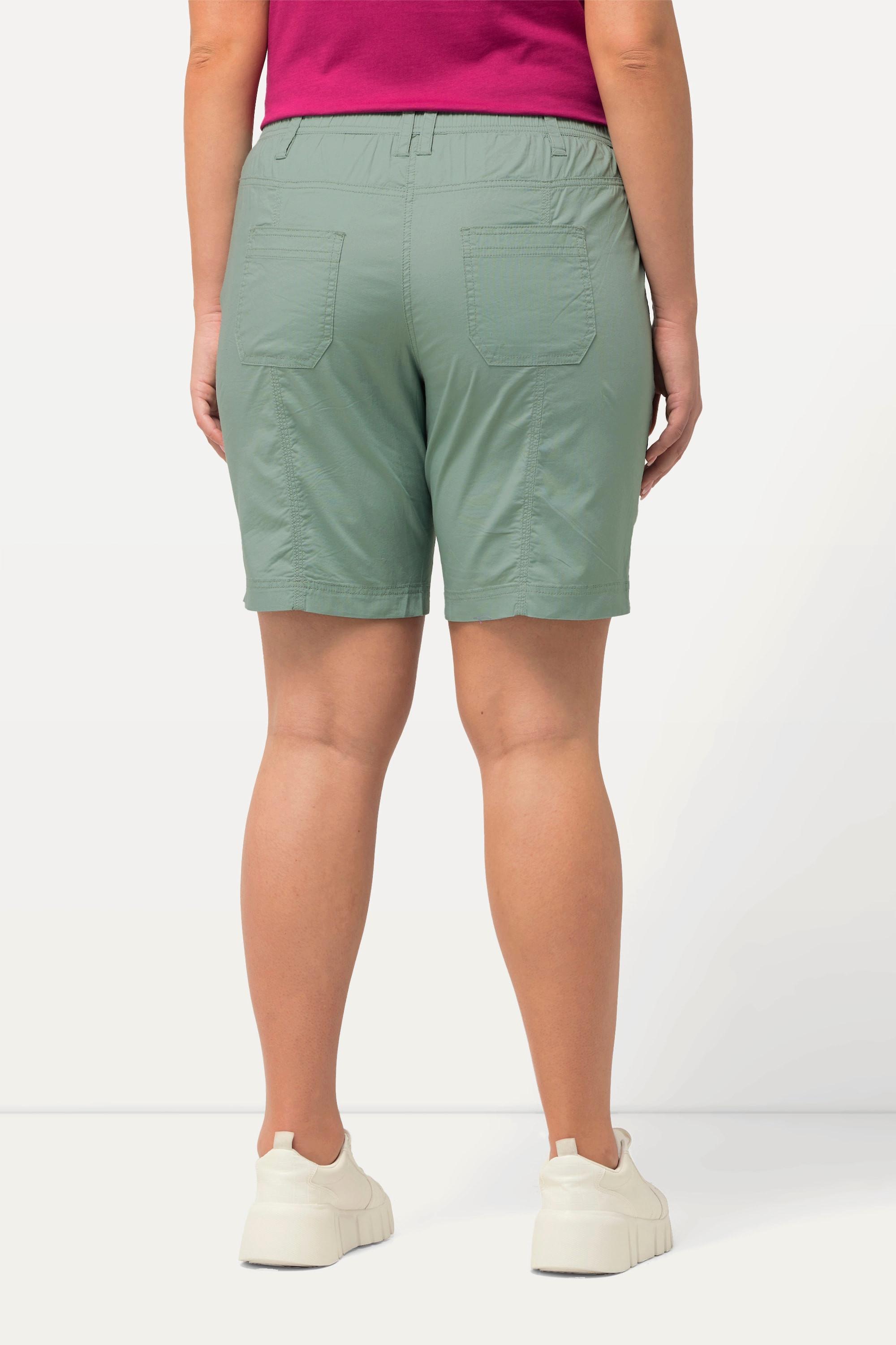 Ulla Popken Bermuda Cargo Taille Confortable Coupe 4 Poches  