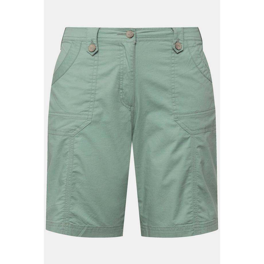 Ulla Popken Cargo Bermuda Komfortbund 4-Pocket-Schnitt  