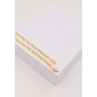 MUAU Schmuck  Collier Carrera Gelbgold 375, 4mm, 60cm 