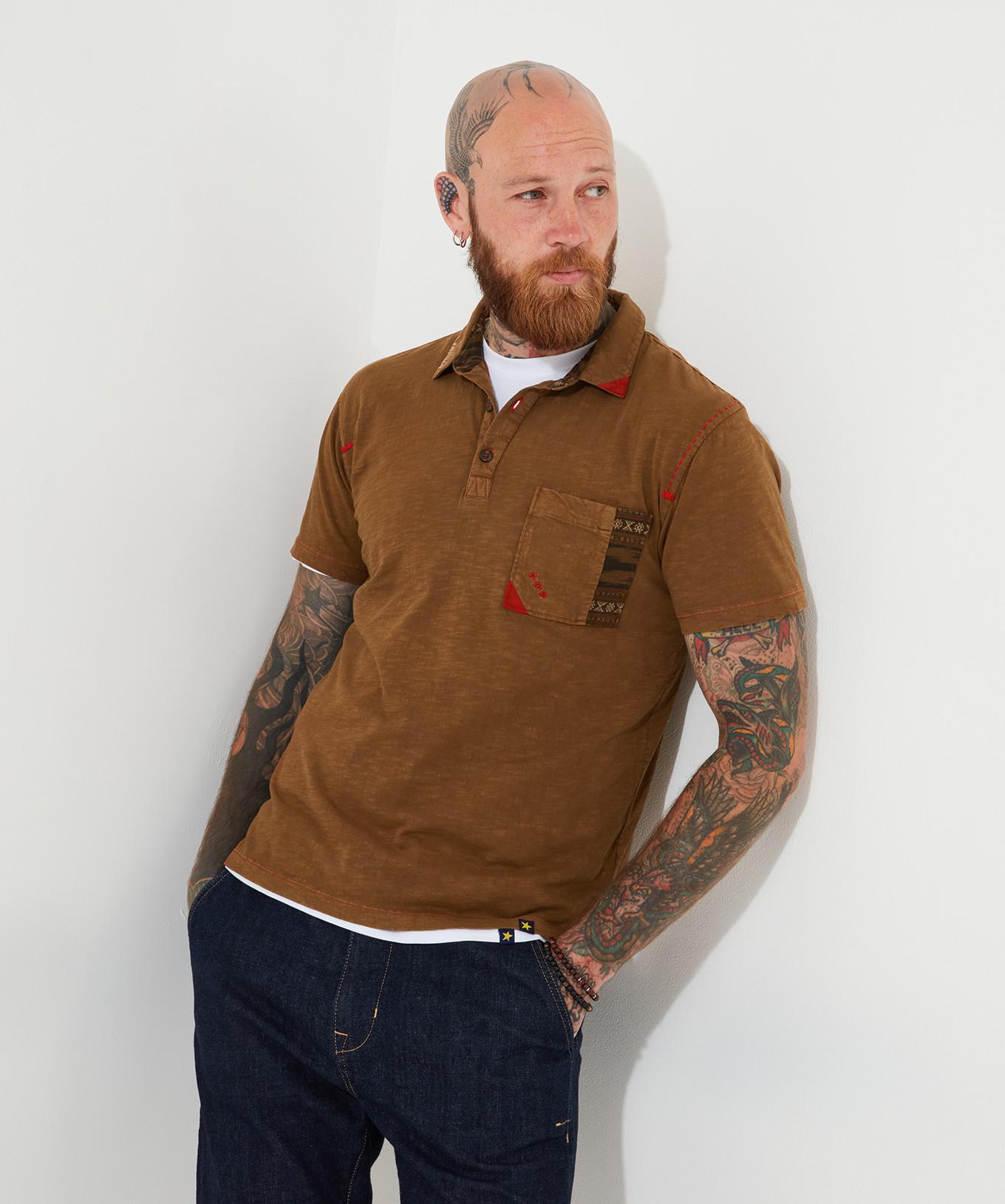 Joe Browns  Polo Délavé 