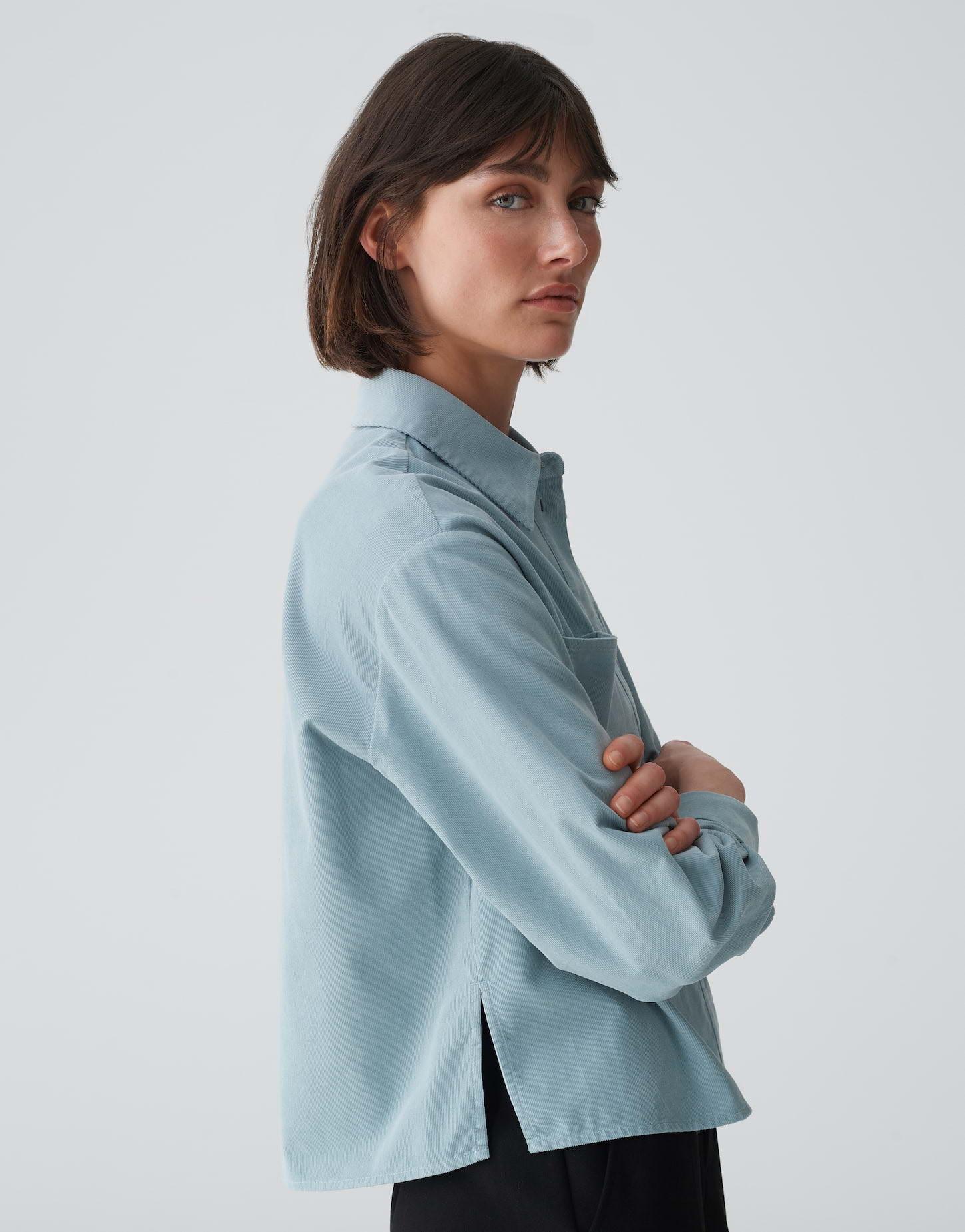 OPUS  Chemisier à chemise Froni Silhouette boxy 