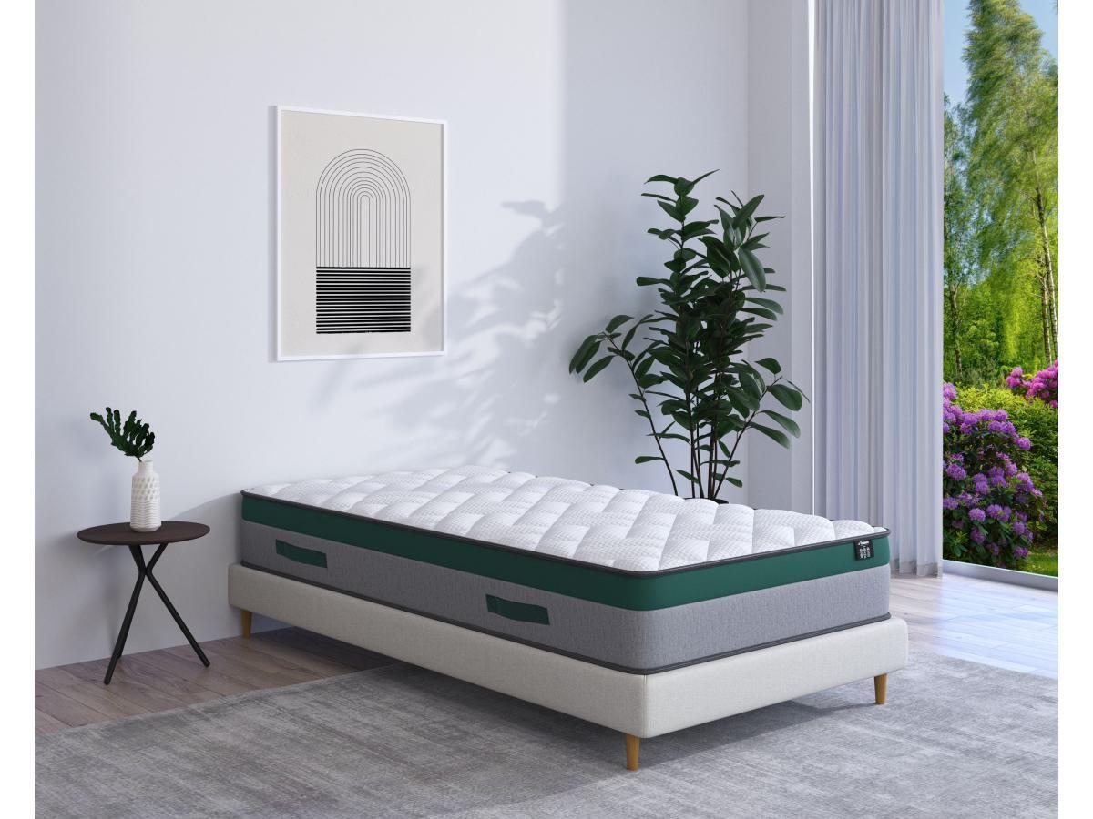 DREAMEA Matelas ressorts ensachés ép PRESTIGE de DREAMEA  