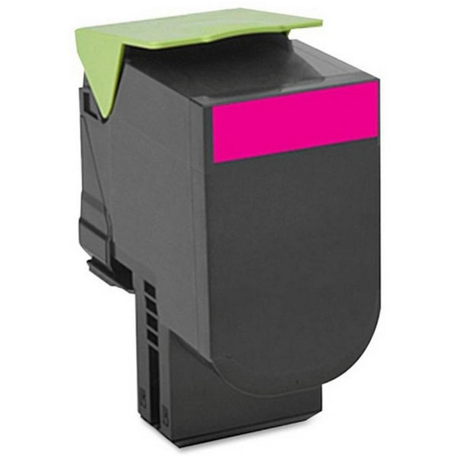 Lexmark  80C2HME cartuccia toner 1 pz Originale Magenta 