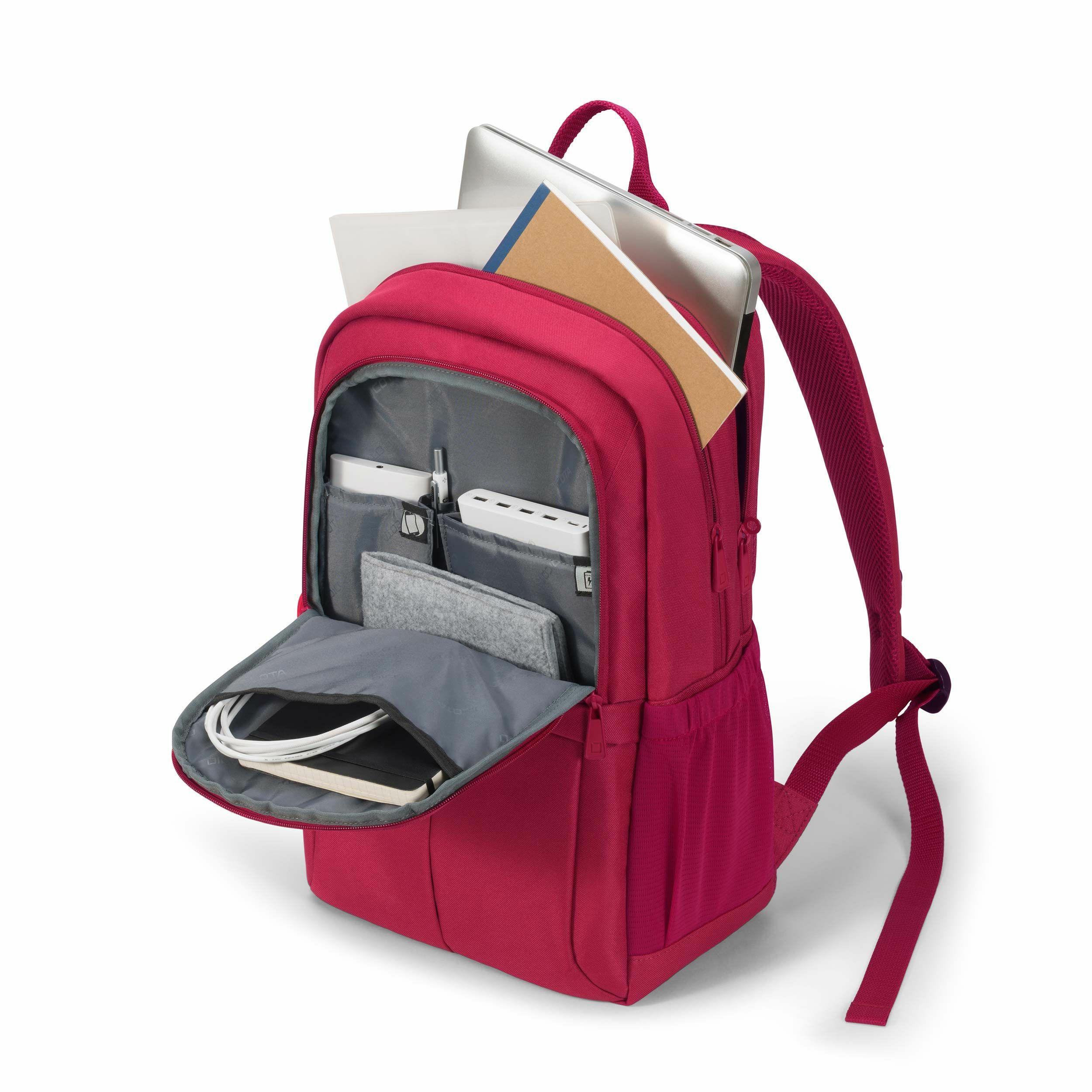 DICOTA  SCALE Rucksack Rot Polyethylenterephthalat 