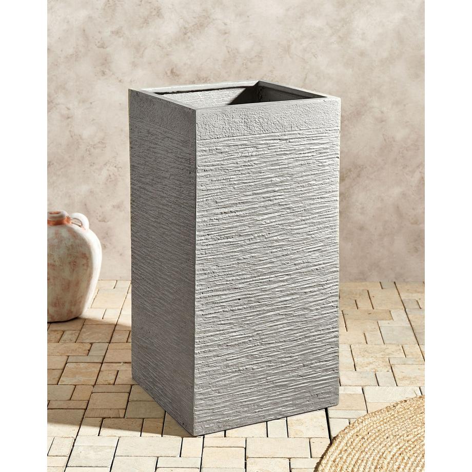Beliani Vaso per piante en Fibra d'argilla  DION  