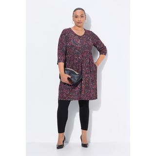 Ulla Popken Longshirt Paisley Linea ad A Maniche 3/4  