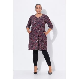 Ulla Popken Longshirt Paisley Linea ad A Maniche 3/4  