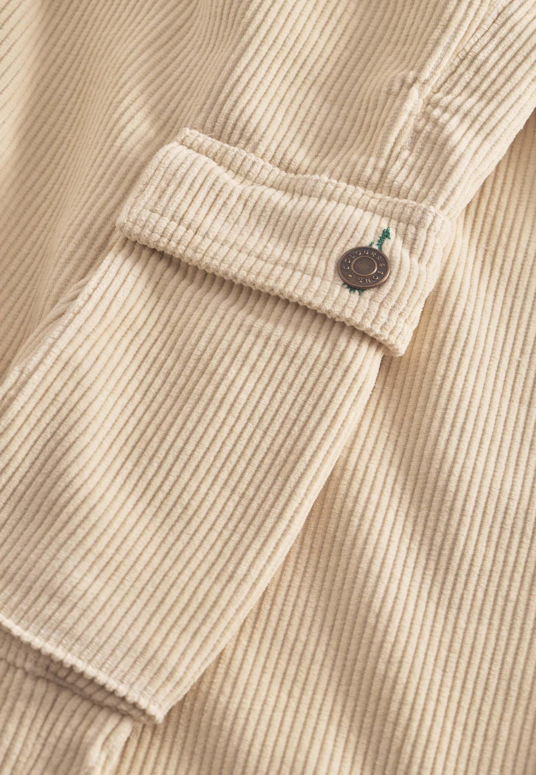 Colours & Sons Cargo Corduroy Cropped Hose  