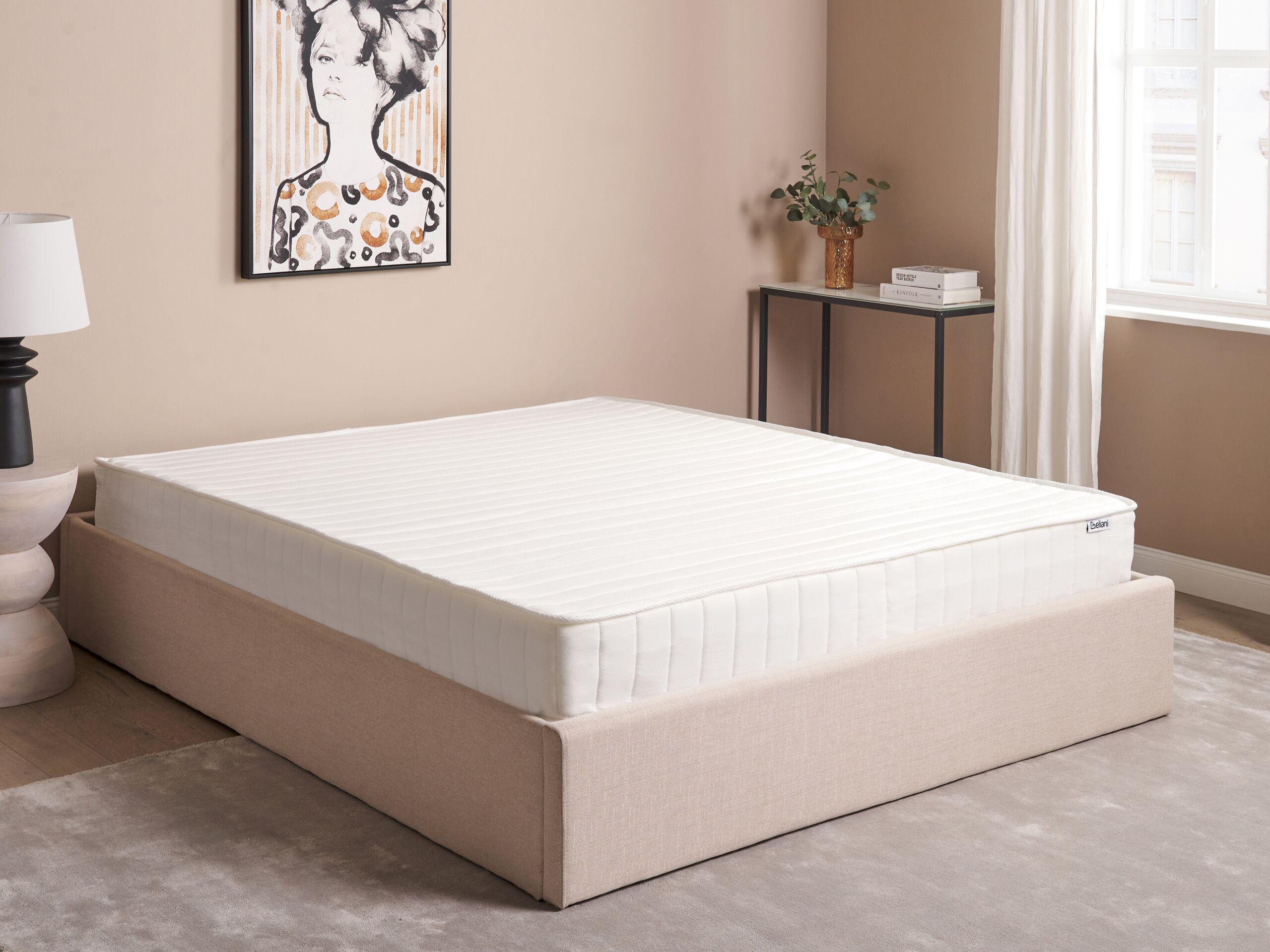 Beliani Matelas à ressorts ensachés en Ressorts ensachés MISTY - Dur  