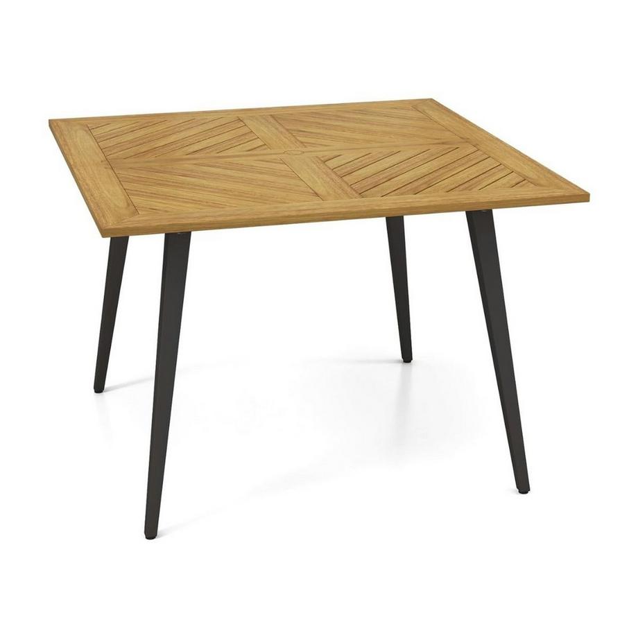 Table de patio avec trou pour parasol