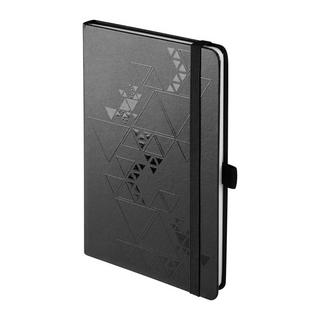 Biella Carnet de notes Kompagnon Black Trend 2019, 12,5 x 19,5 cm, pointé - Noir  