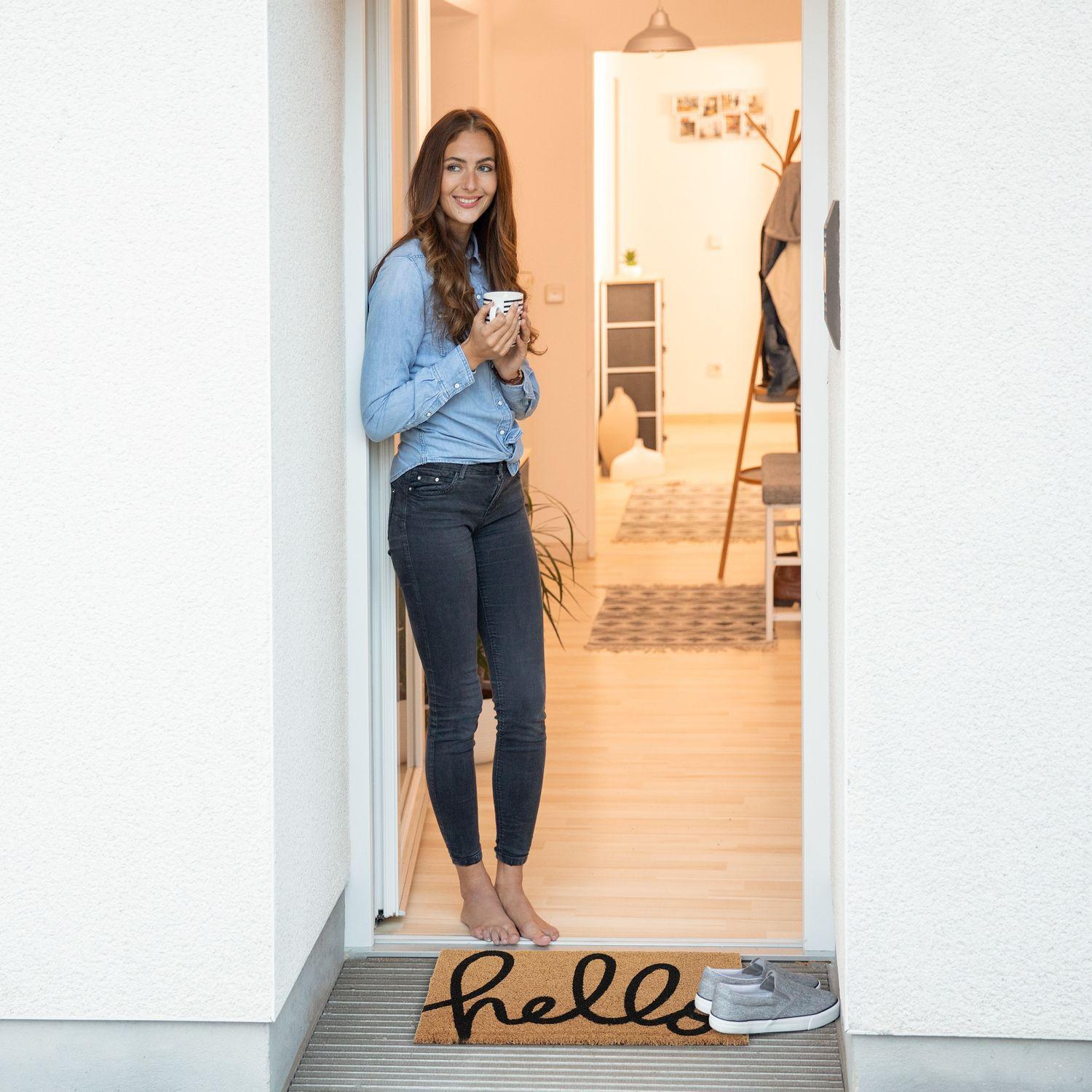 B2X Zerbino in fibra di cocco "ciao"  