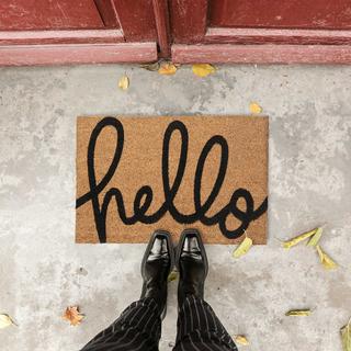 B2X Zerbino in fibra di cocco "ciao"  