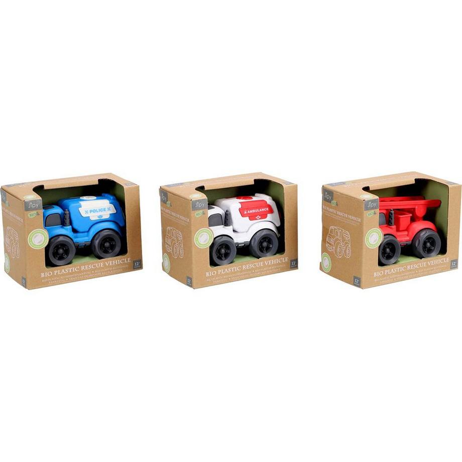 Sombo  Set de véhicules dintervention  Jipy en plastique bio 