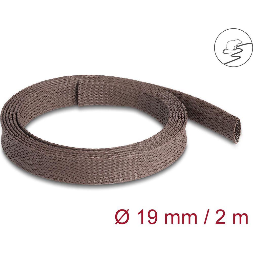 DeLock  Geflechtschlauch nagerfest 
