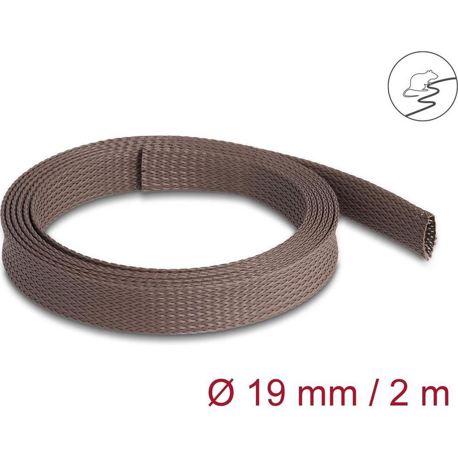 DeLock  tuyau tressé résistant aux rongeurs 