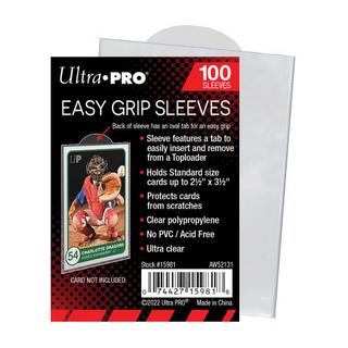 Ultra PRO  Ultra PRO 2,5" x 3,5" Easy Grip Sleeves (100) 