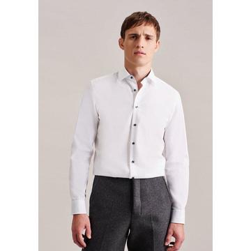 Business Hemd Slim Fit Langarm Uni