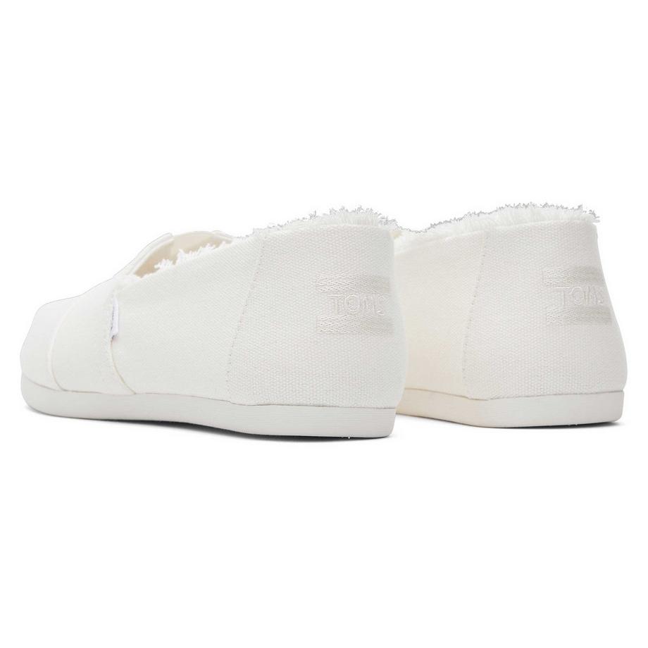 TOMS Alpargata Leinen Espadrilles mit Fransen  