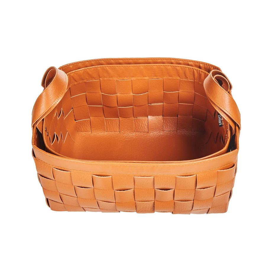 Beliani Korb, Büroaccessoires en Pelle sintetica Retrò SIPPAR  