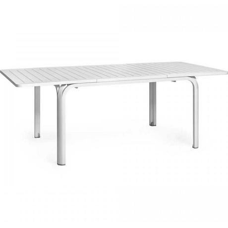 NARDI outdoor Table de jardin extensible Alloro blanc 140  