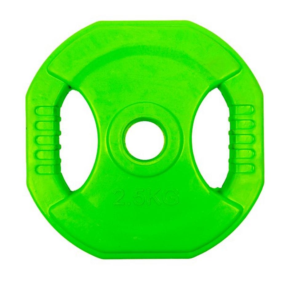 GladiatorFit  Gewichtsscheiben Pump Gummi und Griffe Ø 31mm GladiatorFit (Satz von 2) 