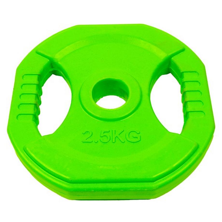 GladiatorFit  Gewichtsscheiben Pump Gummi und Griffe Ø 31mm GladiatorFit (Satz von 2) 