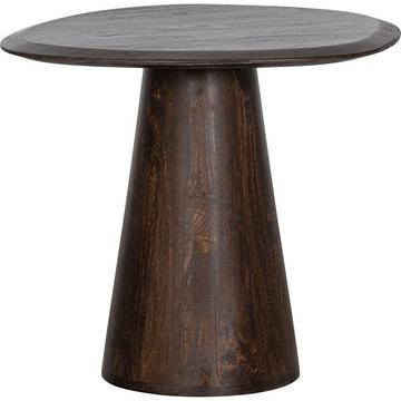 Table d'appoint Posture Mango noyer 60x50