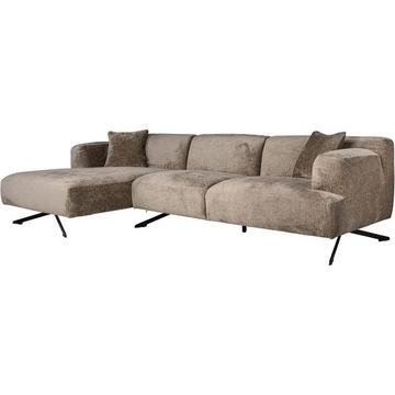 Ecksofa links Donovan taupe