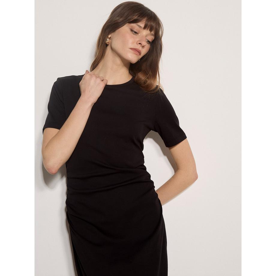 APRICOT Maxikleid aus Jersey mit Rüschen  