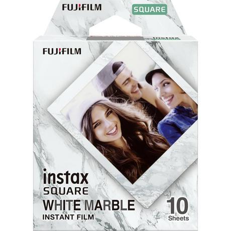 FUJIFILM  Fujifilm SQUARE 'White Marble' pellicola per istantanee 10 pz 76,2 x 50,8 mm 