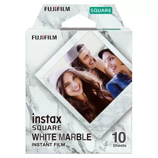 FUJIFILM  Fujifilm SQUARE 'White Marble' pellicola per istantanee 10 pz 76,2 x 50,8 mm 