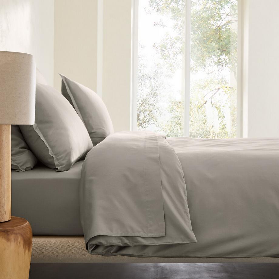 AM.PM Housse de couette Saria en satin de coton lavé  