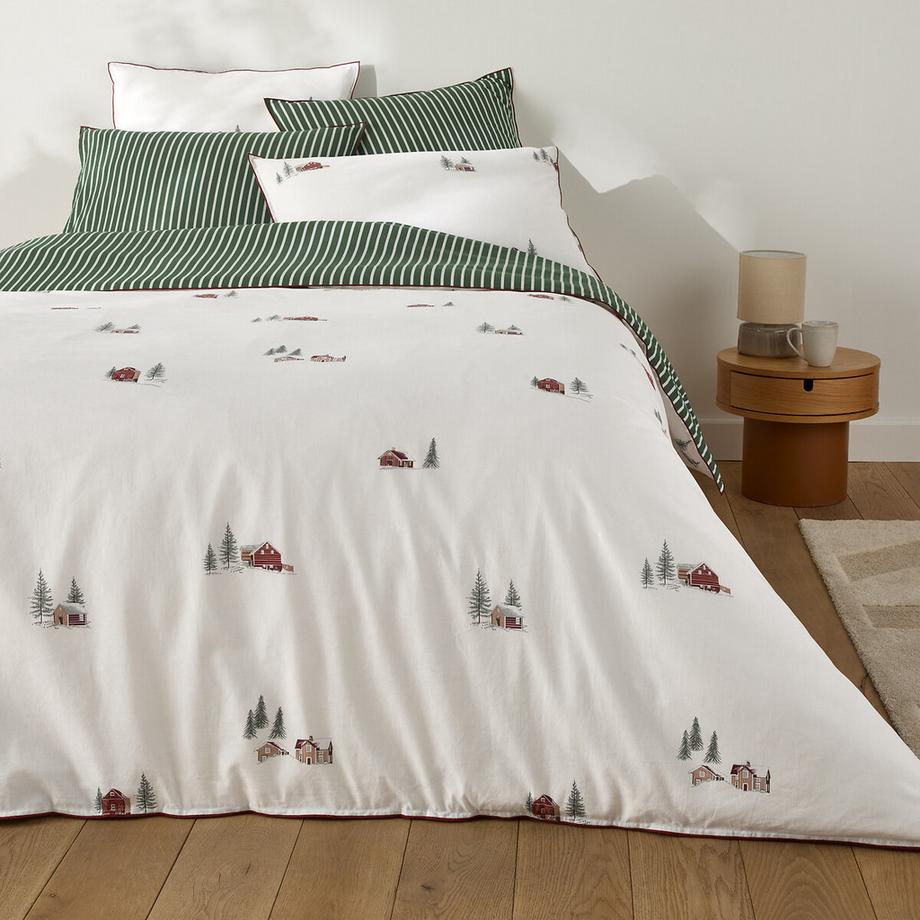 La Redoute Intérieurs Housse de couette en coton lavé  
