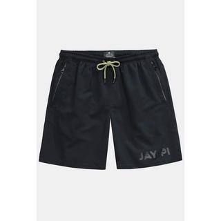 JP1880  Shorts da mare con cintura elastica e tasche con zip 