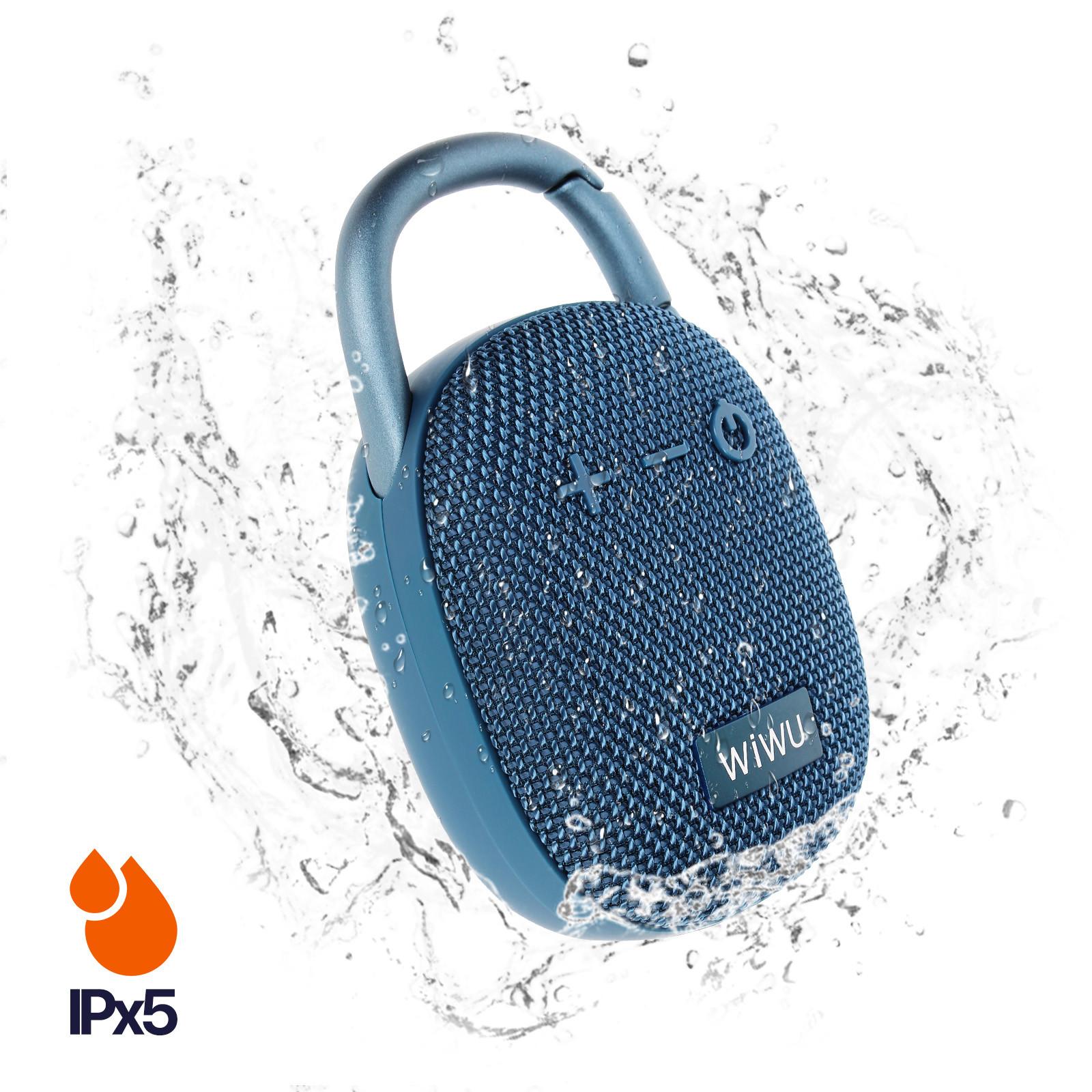 Wiwu  Enceinte Bluetooth WiWU Clip Fun H3 Bleu 