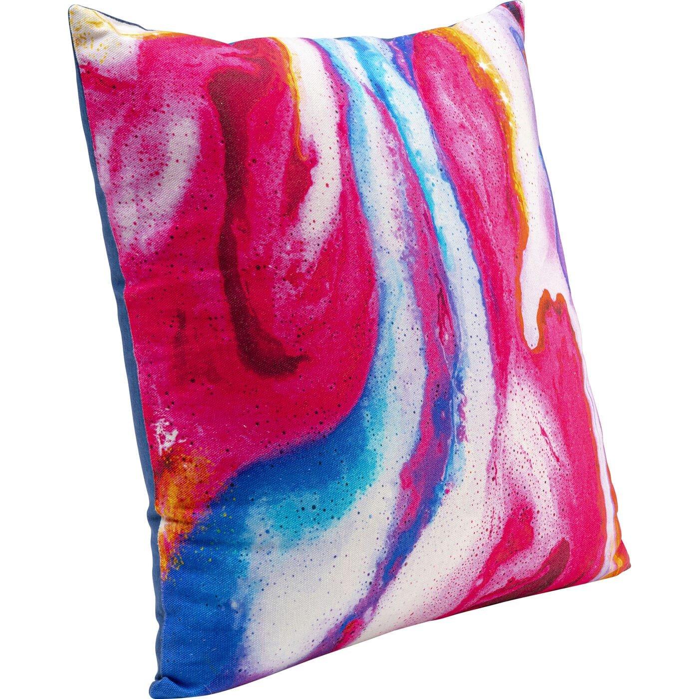 KARE Design Coussin Flashy Arc-en-ciel 40x40  