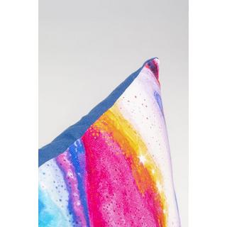 KARE Design Coussin Flashy Arc-en-ciel 40x40  