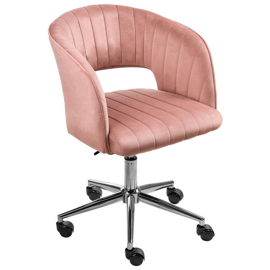 Chaise de bureau en Velours  KATONAH