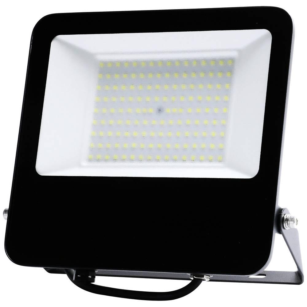 HEITRONIC LED Flutlichtstrahler 100 Watt mit 500mm Anschlusskabel und freie Enden  