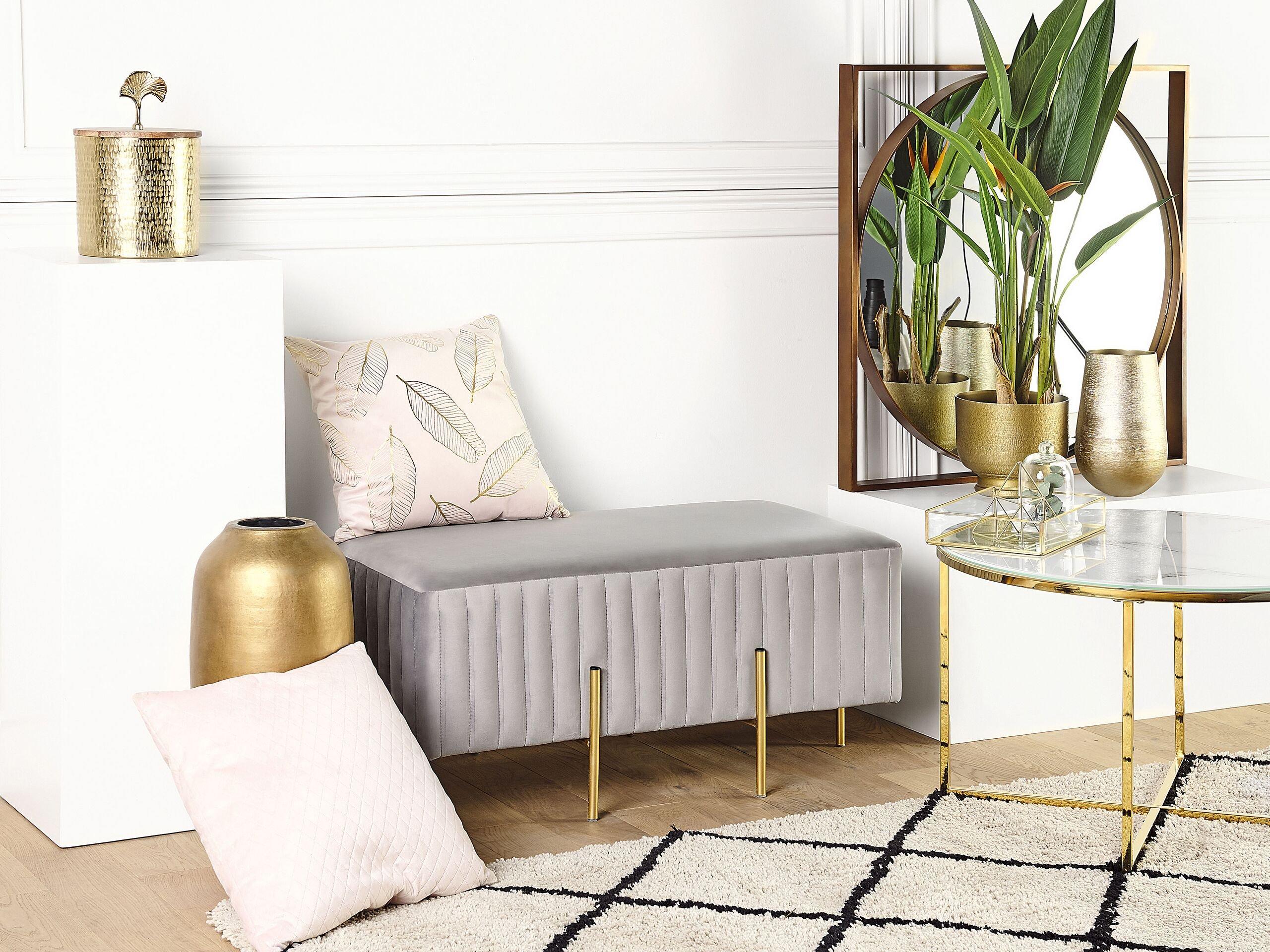 Beliani Banc en Velours Glamour DAYTON  