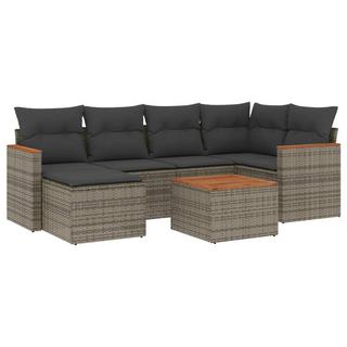 VidaXL Garten sofagarnitur poly-rattan  