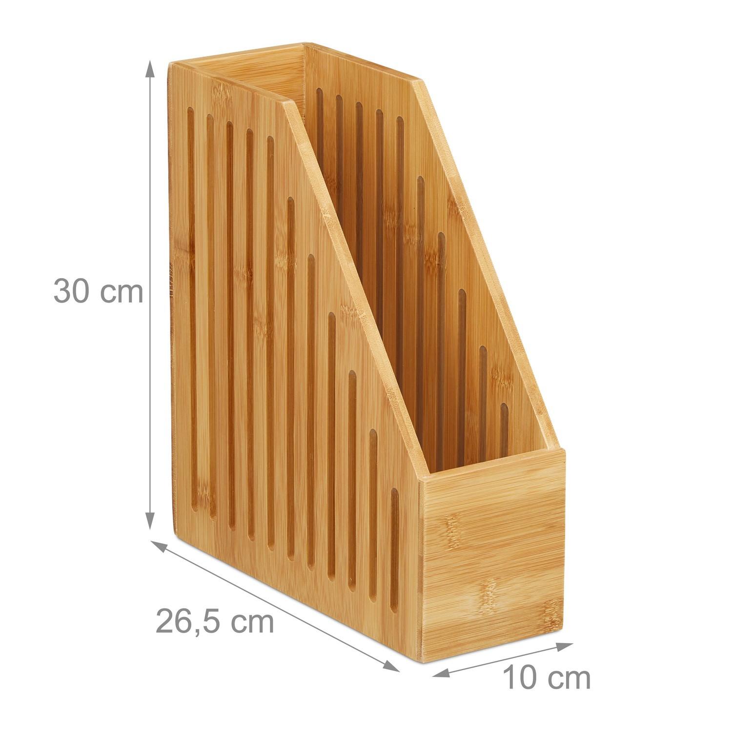 Northix A4 Porte-revues en bambou  