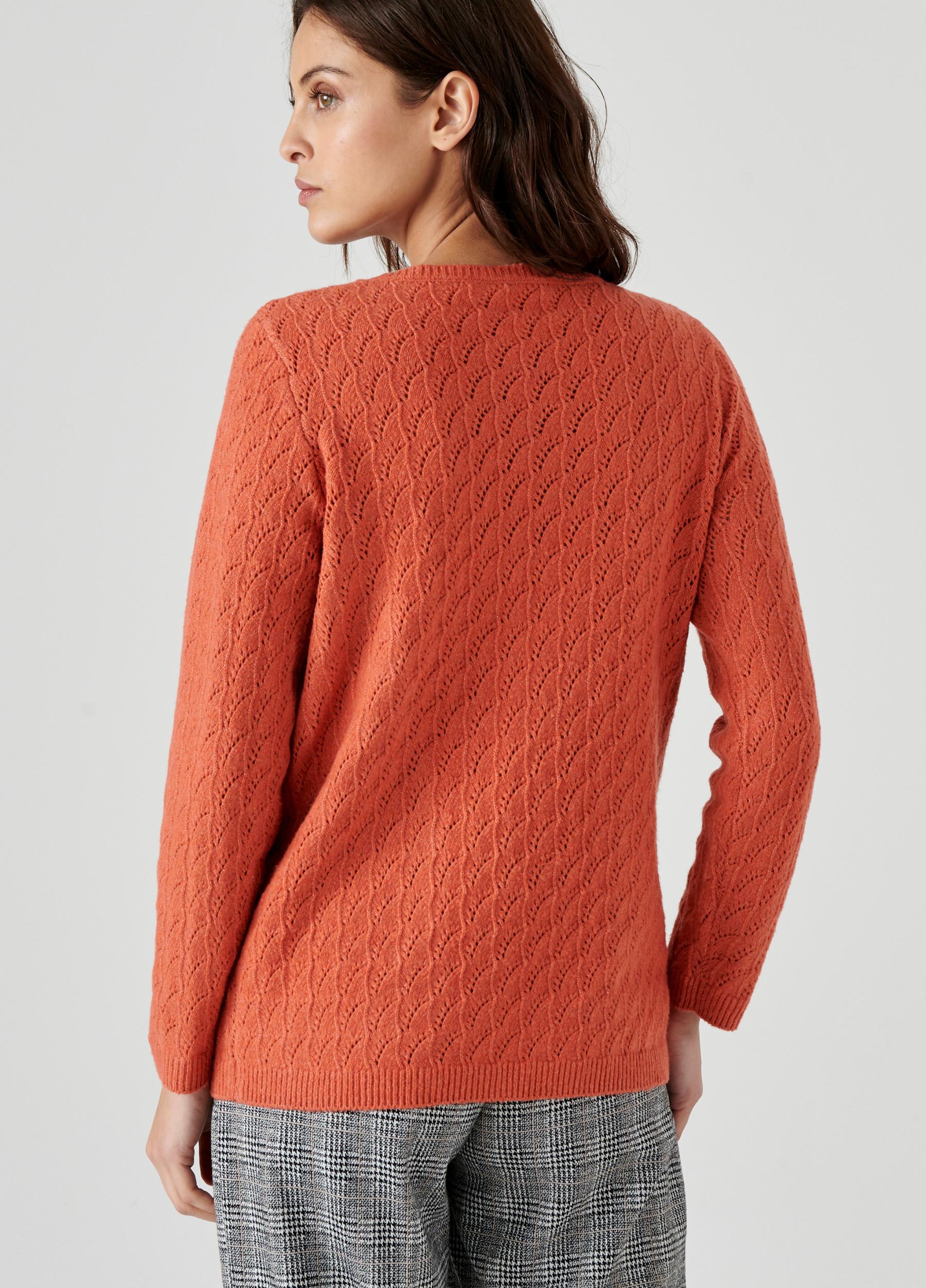 Damart  Ajour-Strickpullover 