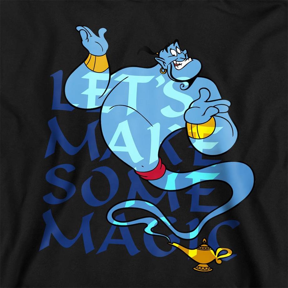 Aladdin  Sweat À Capuche Motif Génie Let's Make Some Magic 