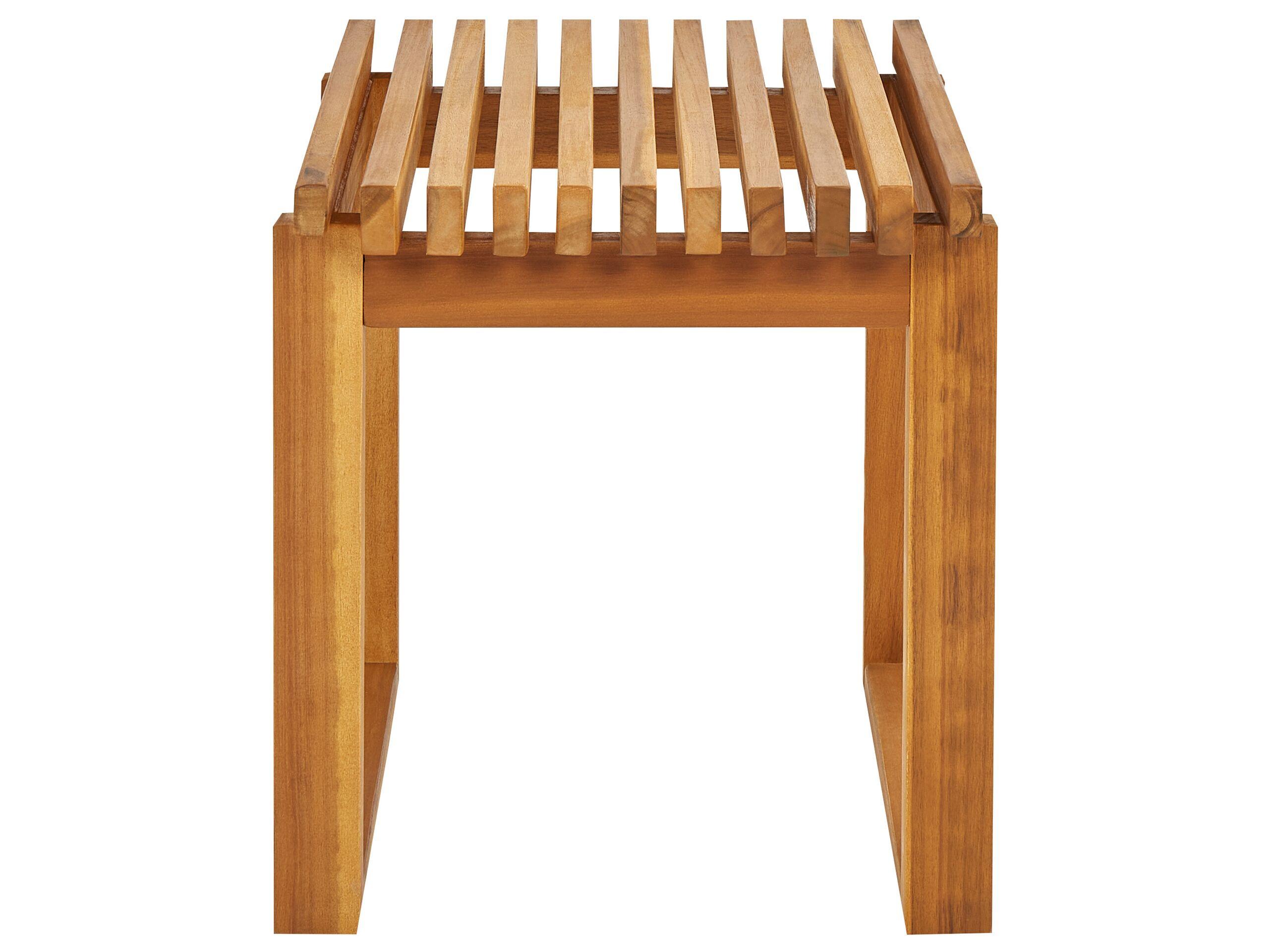 Beliani Tavolino da giardino en Legno d'acacia Moderno BELLANO  