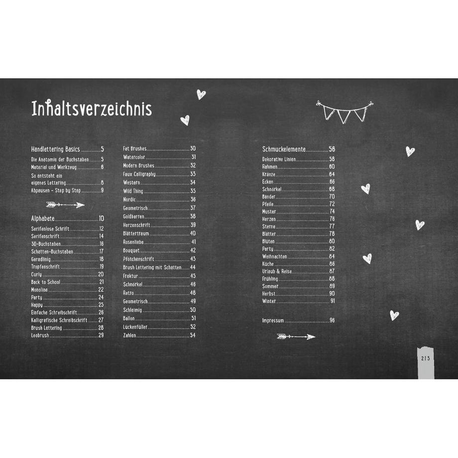 Frech  Handlettering All you need. Die schönsten Alphabete und Schmuckelemente 