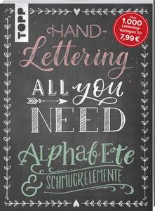 Frech  Handlettering All you need. Die schönsten Alphabete und Schmuckelemente 