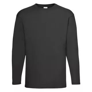 Universal Textiles Value Langarm Freizeit TShirt  Schwarz