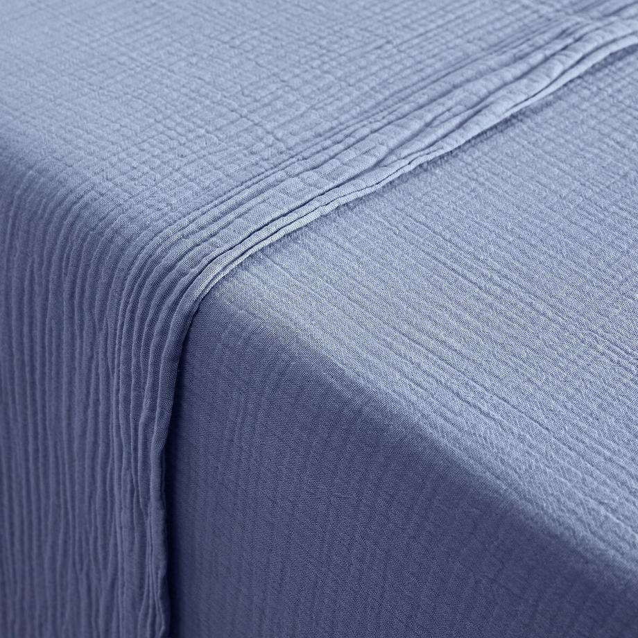 La Redoute Intérieurs Kumla Drap Plat Mousseline de Coton  